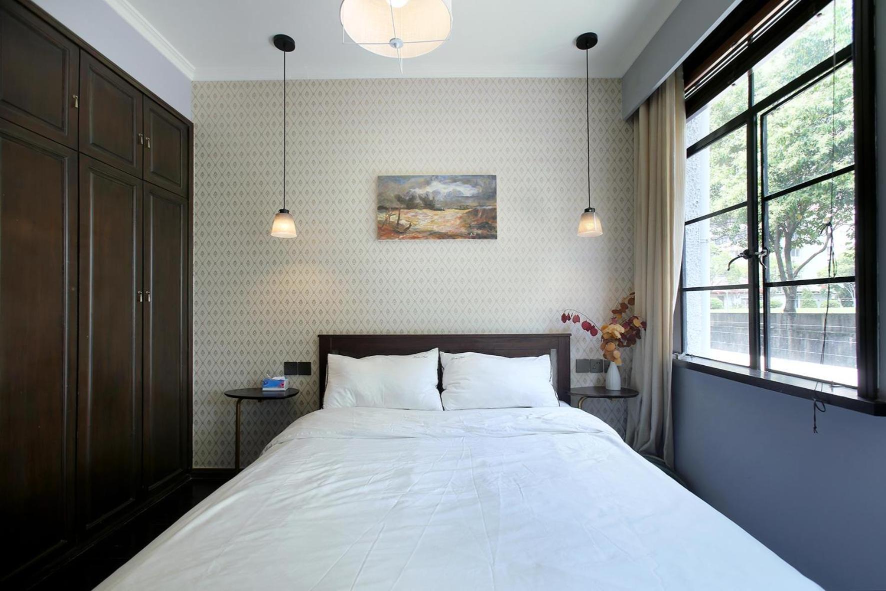 Shanghai Downtown Hills Boutique Guesthouse - Near Metro Line 7, Exit 3, Changping Road Pokoj fotografie