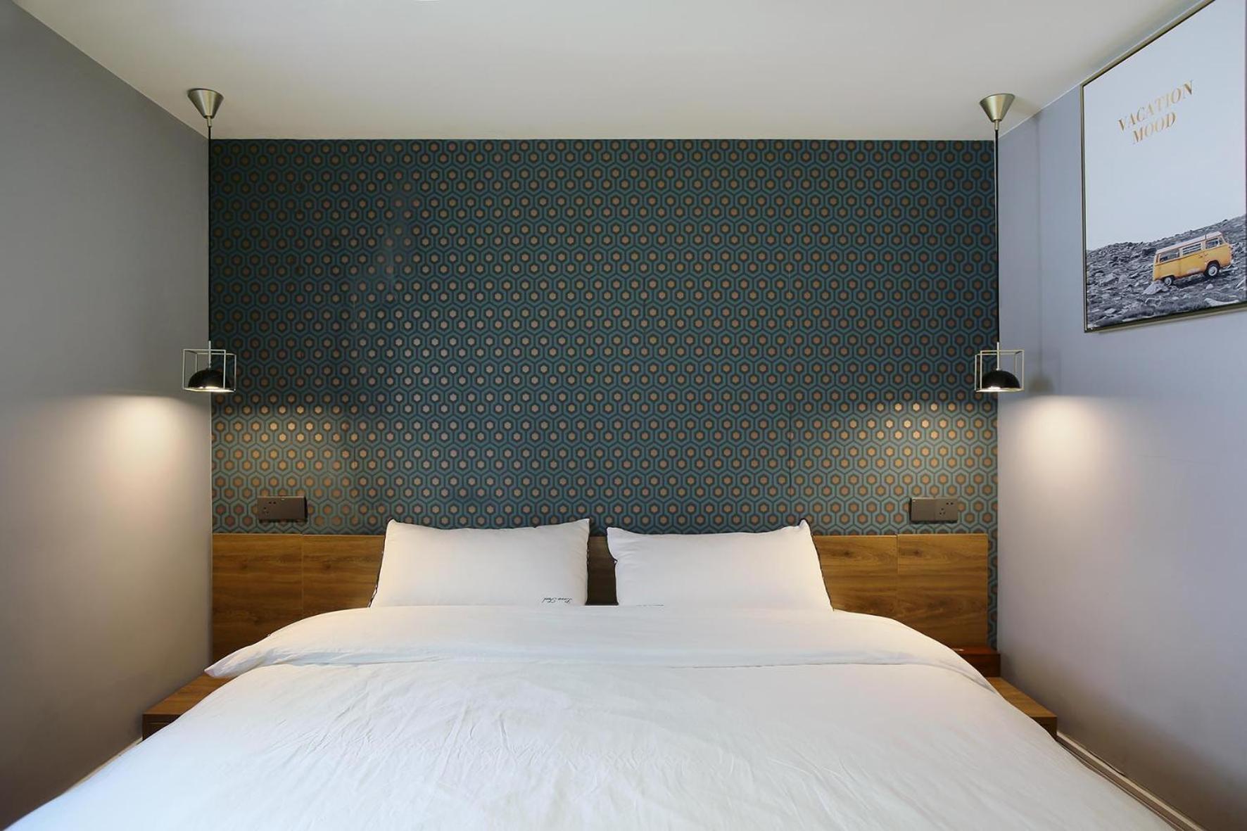 Shanghai Downtown Hills Boutique Guesthouse - Near Metro Line 7, Exit 3, Changping Road Pokoj fotografie
