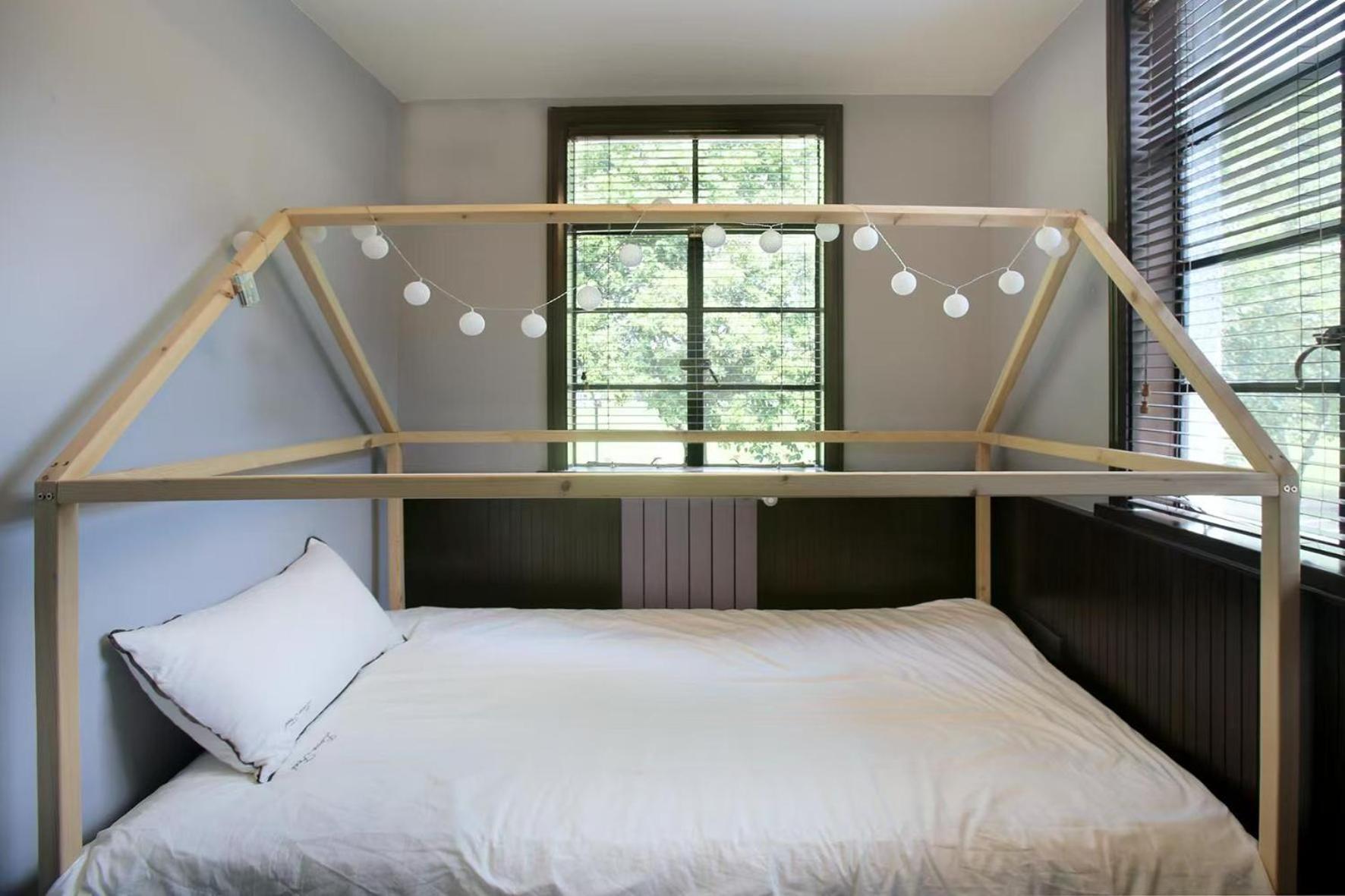 Shanghai Downtown Hills Boutique Guesthouse - Near Metro Line 7, Exit 3, Changping Road Exteriér fotografie