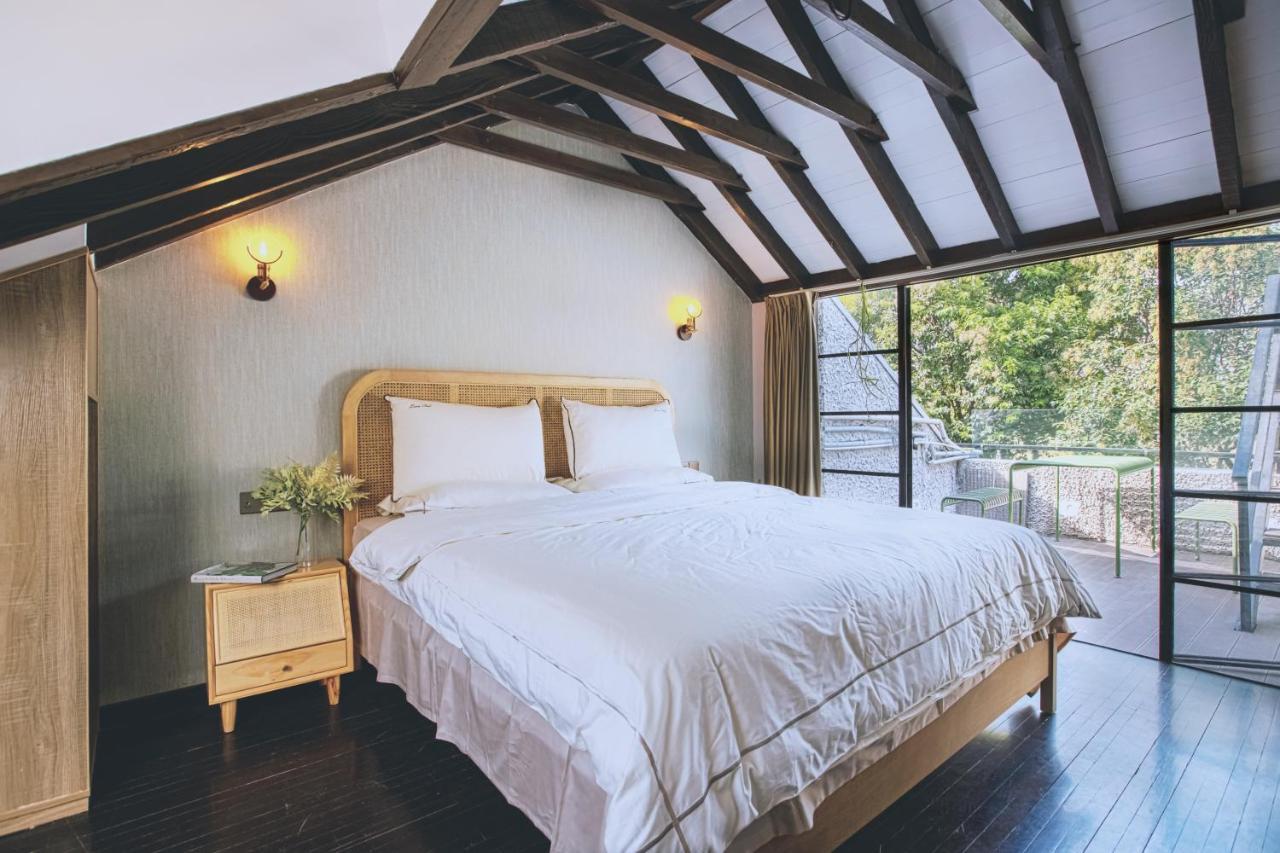 Shanghai Downtown Hills Boutique Guesthouse - Near Metro Line 7, Exit 3, Changping Road Exteriér fotografie