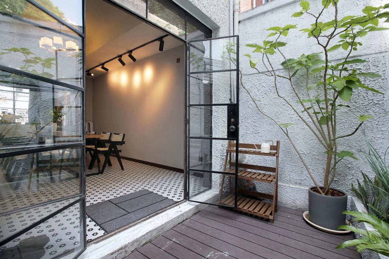Shanghai Downtown Hills Boutique Guesthouse - Near Metro Line 7, Exit 3, Changping Road Exteriér fotografie